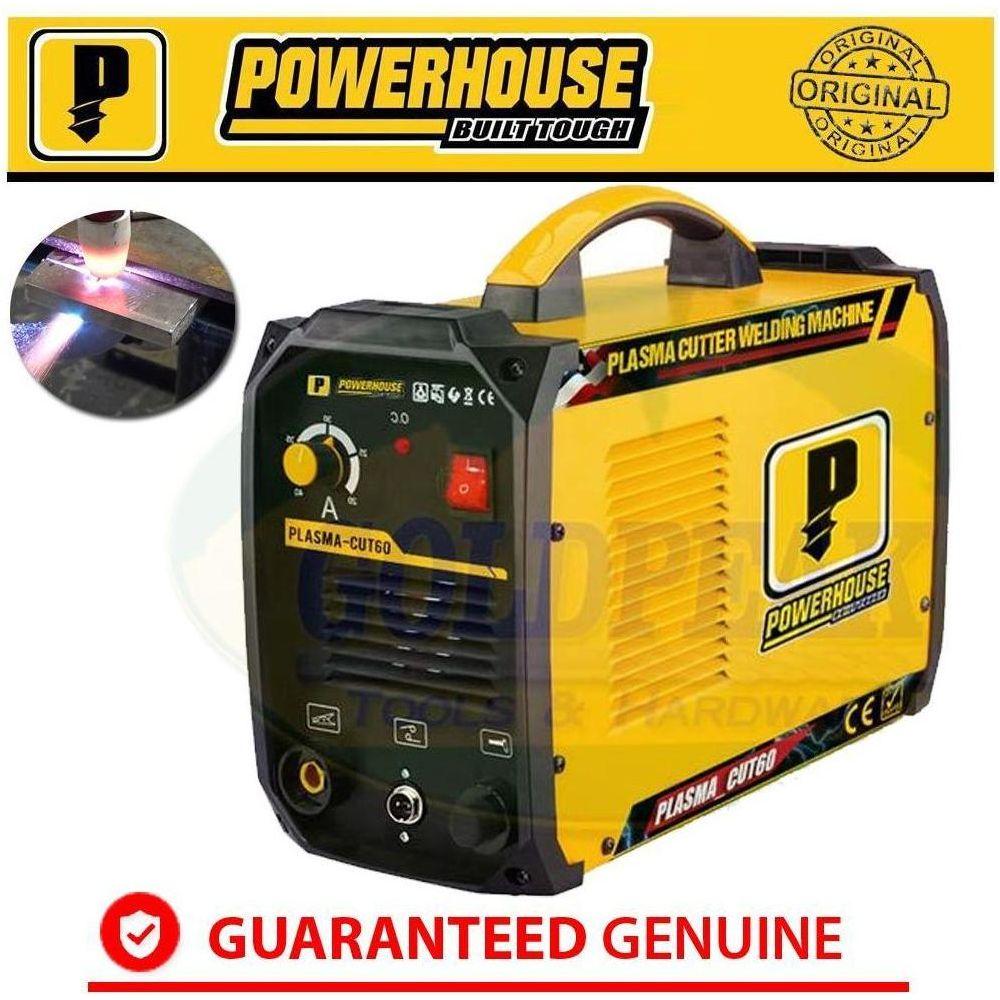 Powerhouse CUT 60 DC Inverter Plasma Cutter / Plasma Cutting Machine - Goldpeak Tools PH Powerhouse Powerhouse CUT 60 DC Inverter Plasma Cutter / Plasma Cutting Machine - Goldpeak Tools PH Powerhouse